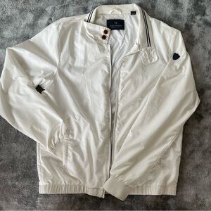 Scotch & Soda Men’s Large White Bomber Jacket